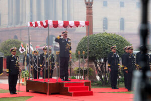 VICE ADMIRAL DINESH K TRIPATHI, AVSM, NM TAKES OVER AS VICE CHIEF OF THE NAVAL STAFF