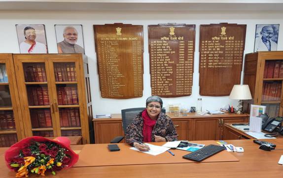 Aruna Nayar Assumes Office As Secretary, Railway Board