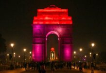 India Illuminates India Gate to Mark World Neglected Tropical Diseases Day 2025 India Illuminates India Gate on World NTD Day 2025 to Raise Awareness