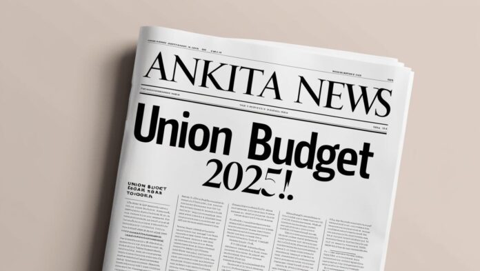 Union Budget 2025-26 Unveils National Manufacturing Mission for Small, Medium, and Large Industries | Ankita News poster AI generated imagery.