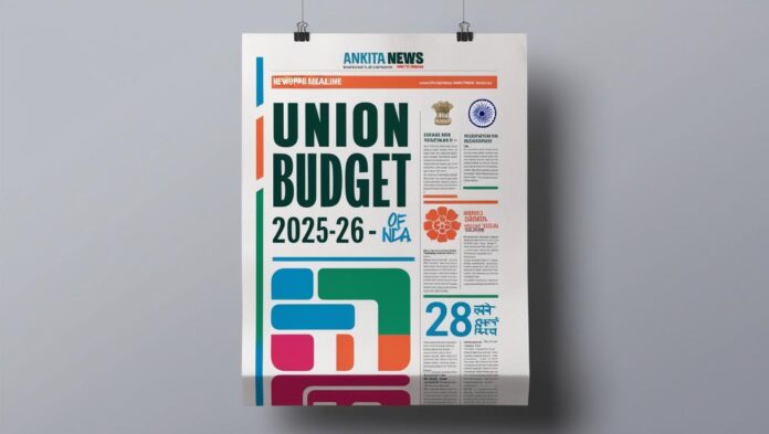 Union Budget 2025-26: No Income Tax on Annual Income Up to ₹ 12 Lakh | Ankita News